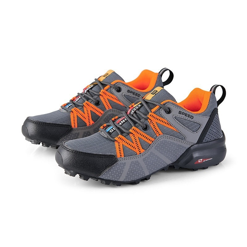 Lightweight Breathable Men's Mesh Outdoor Sports And Casual Hiking Shoes