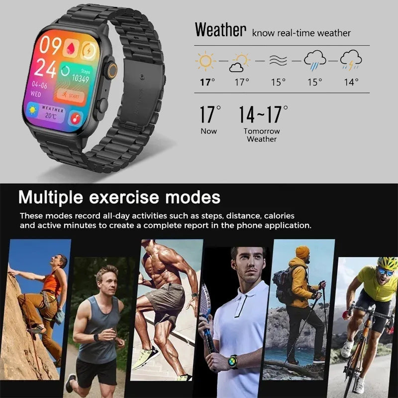 Multi Functional Bluetooth Call Smartwatch