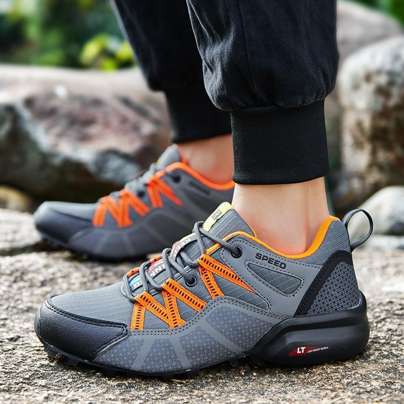 Lightweight Breathable Men's Mesh Outdoor Sports And Casual Hiking Shoes