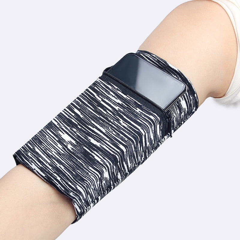 Running Mobile Phone Arm Bag Men and Women Wristband Wrist Armband Fitness Wrist Bag Outdoor Sports Arm Bag Breathable Bracelet Bags