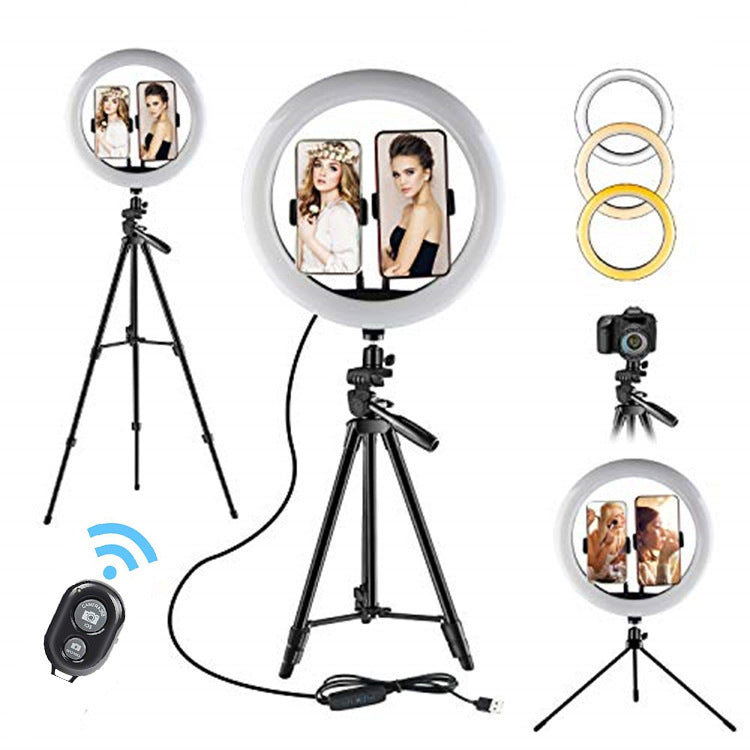 Compatible with Apple, Tripod for live mobile phone lighting