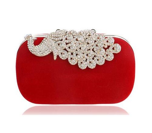 Evening dress clutch