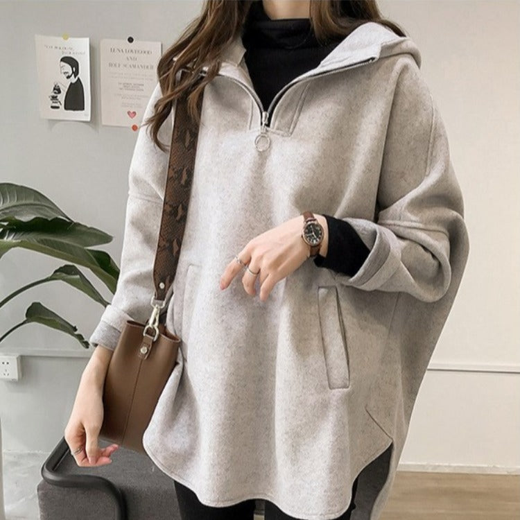 Ariam Hooded Sweater Women's Pullover Long-sleeved Top