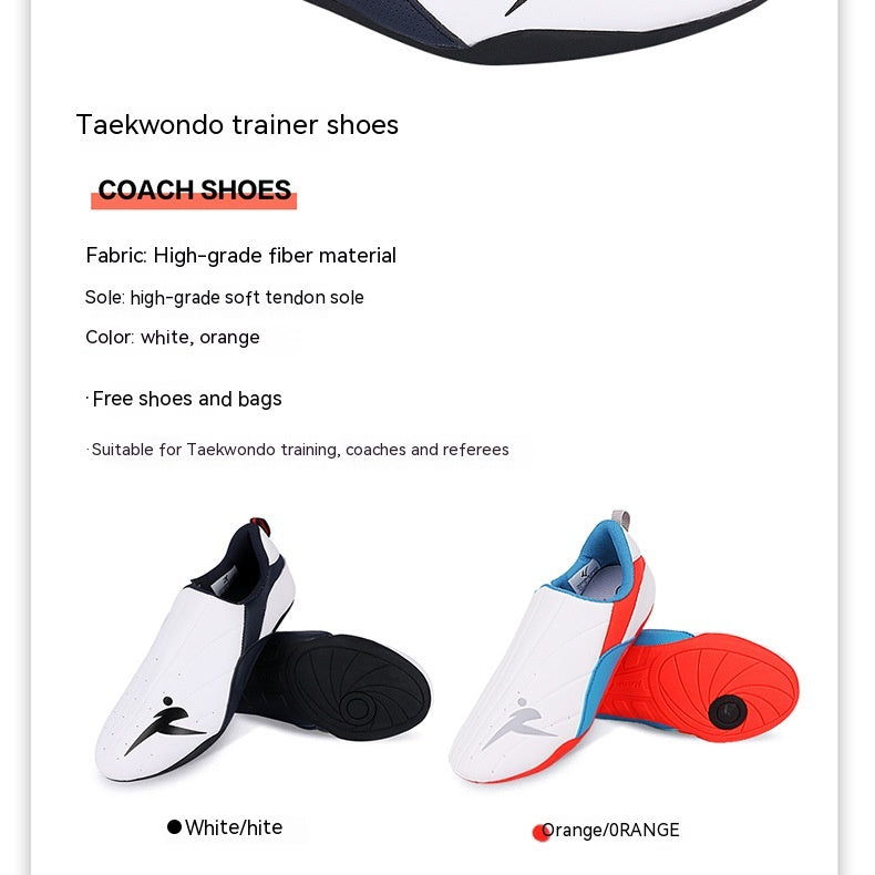 Men's And Women's Coach Microfiber Breathable Anti-skid Training Taoist Shoes