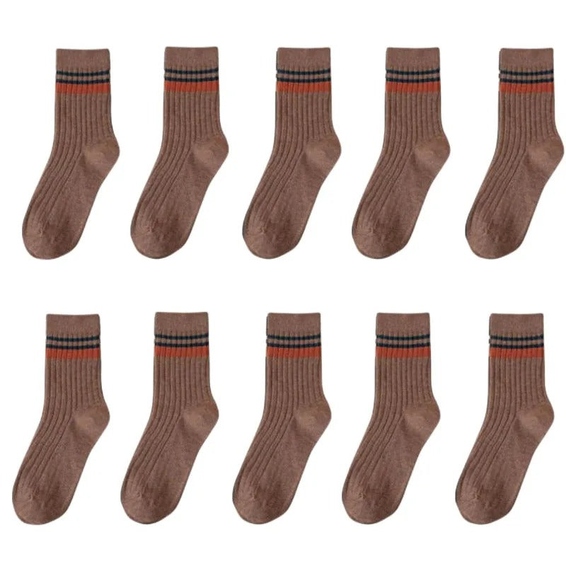 Men's Mid-calf Versatile Academic Style Socks