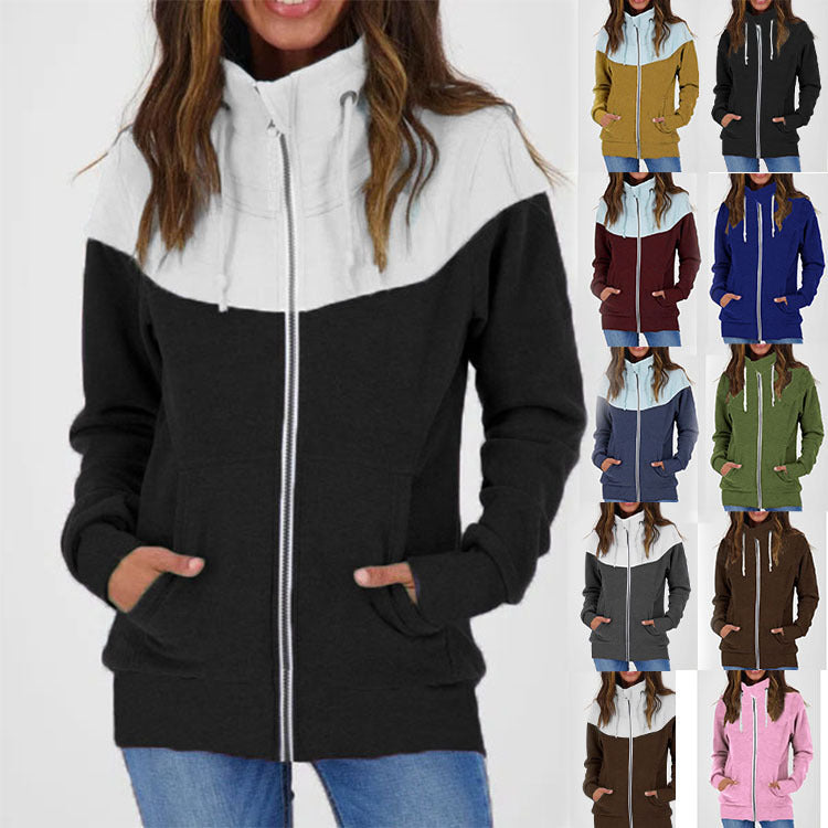 Women's Fashion Fleece Sweater Jacket Top