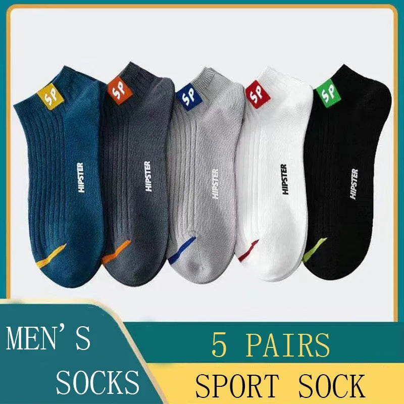 Men's Sports Short Thin Socks