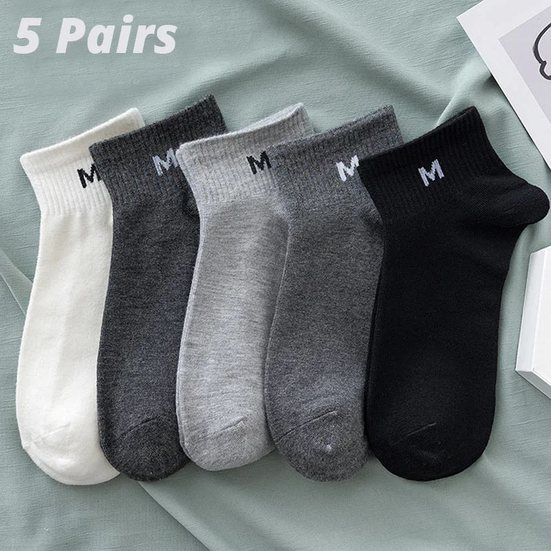 Men's Sports Short Thin Socks