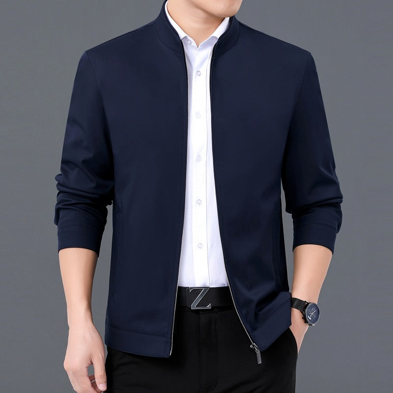 Men's Casual Business Jacket Clothing For Middle-aged Dad