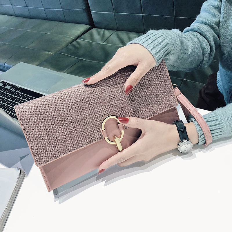 Fashion all-match temperament clutch