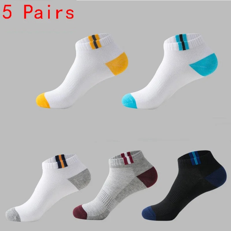 Men's Sports Short Thin Socks