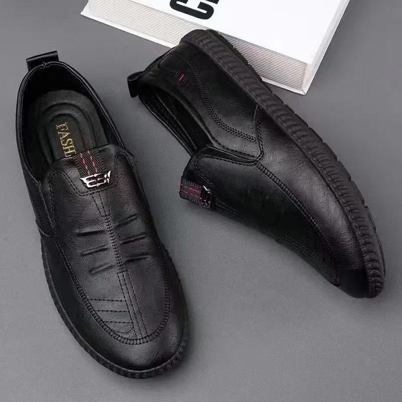 Men's Shoes Business Slip-on Leather