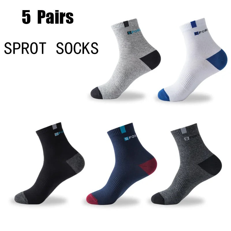 Men's Sports Short Thin Socks