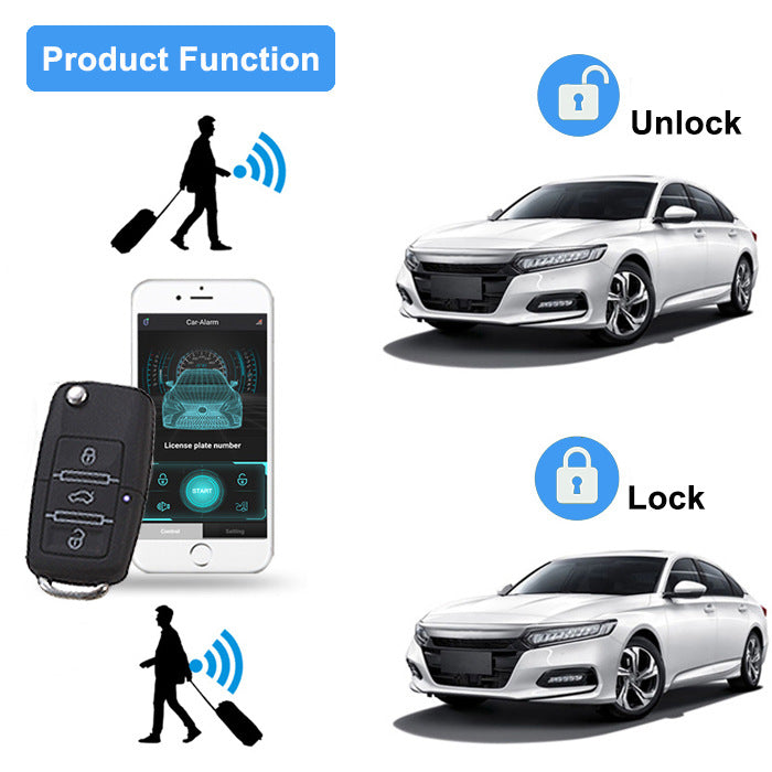 Car One-way Wireless Bluetooth Anti-theft Device