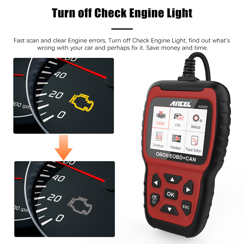 Use  Professional Car Scanner Engine Diagnostic Tool Code Reader Multi-language