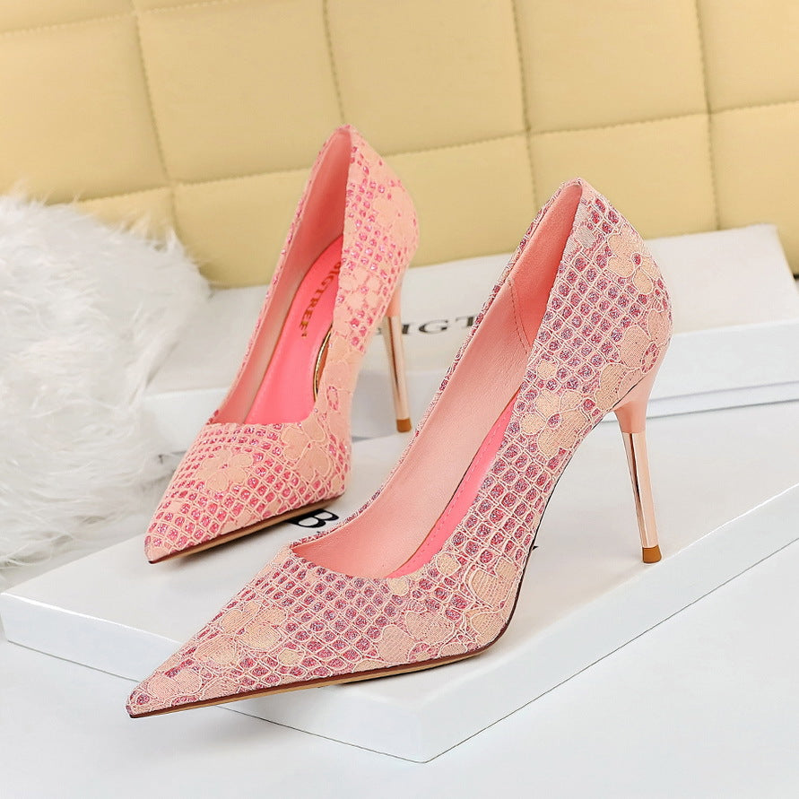 Fashion Banquet High Heels Women's Shoes Stiletto