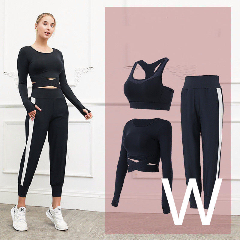 Fitness Morning Running Suit Women Running Quick-drying Sports Suit