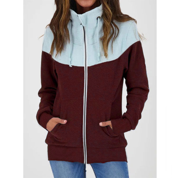 Women's Fashion Fleece Sweater Jacket Top