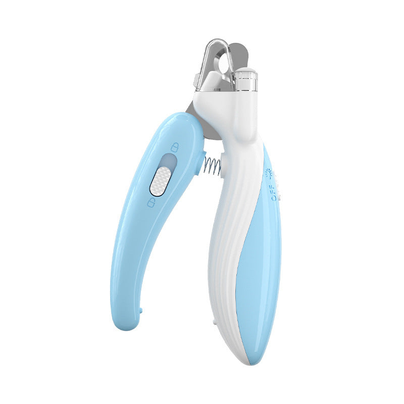 LED Electric Pet Nail Clippers & Grinder – Safe Grooming for Dogs & Cats