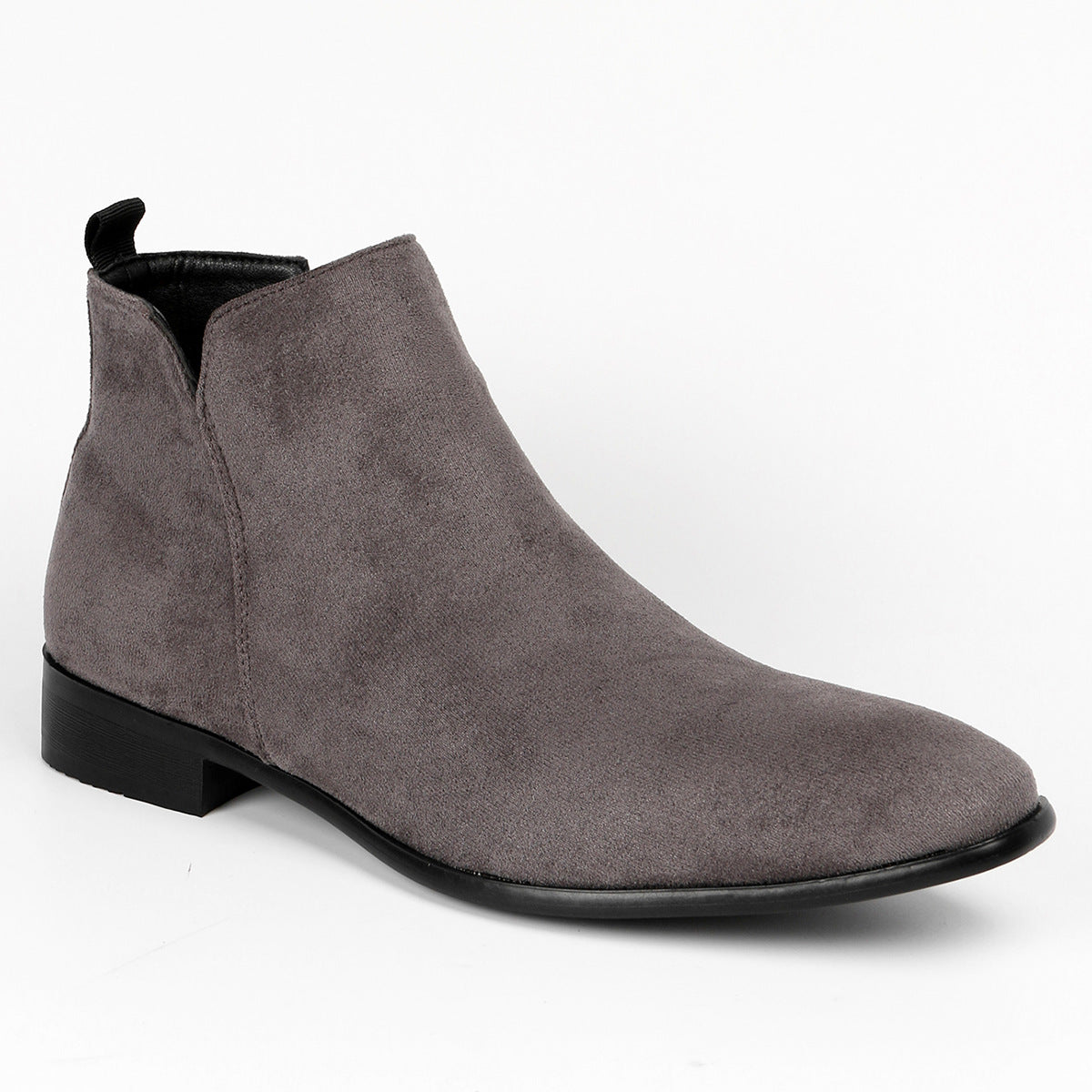 Fashion Men's Square Toe Ankle Boots