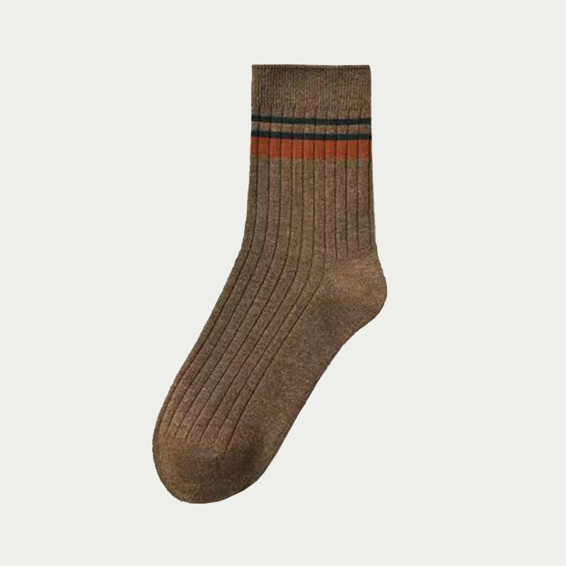 Men's Mid-calf Versatile Academic Style Socks