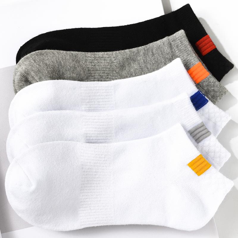 Men's Crew Socks Thin Breathable Short Sleeve