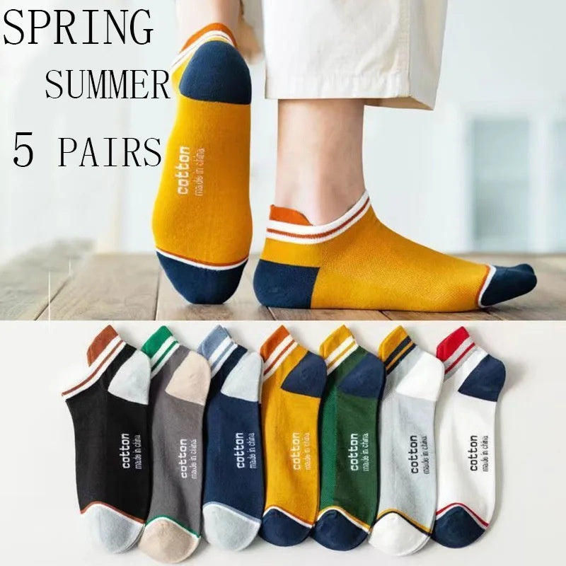 Men's Sports Short Thin Socks