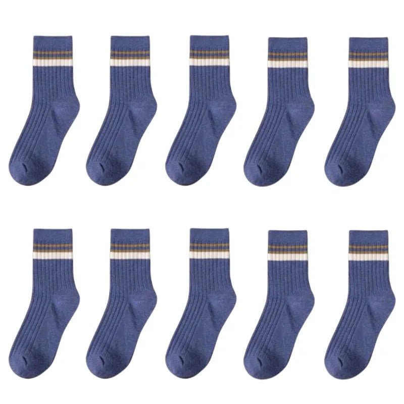 Men's Mid-calf Versatile Academic Style Socks