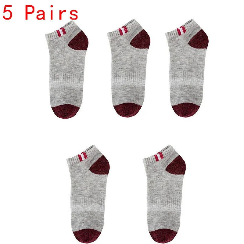 Men's Sports Short Thin Socks