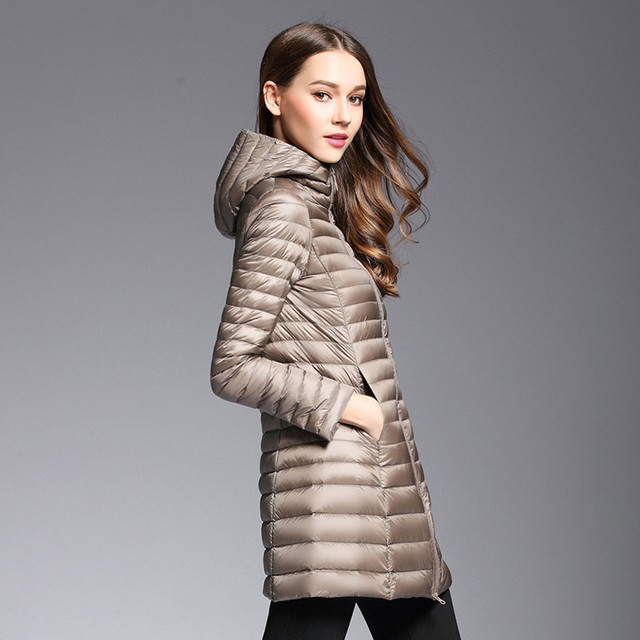 Women's slim down jacket