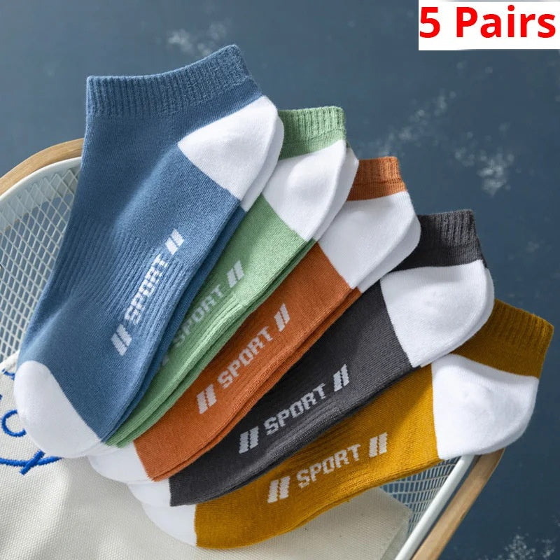 Men's Sports Short Thin Socks