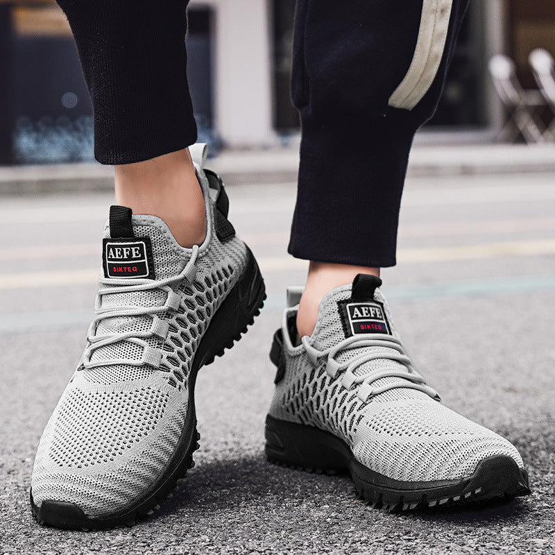 Hollow Thin Mesh Surface Mesh Shoes Men's