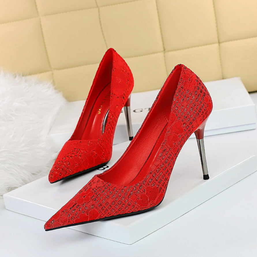 Fashion Banquet High Heels Women's Shoes Stiletto