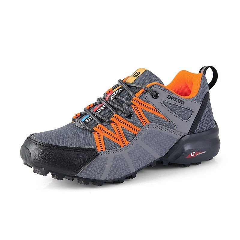 Lightweight Breathable Men's Mesh Outdoor Sports And Casual Hiking Shoes