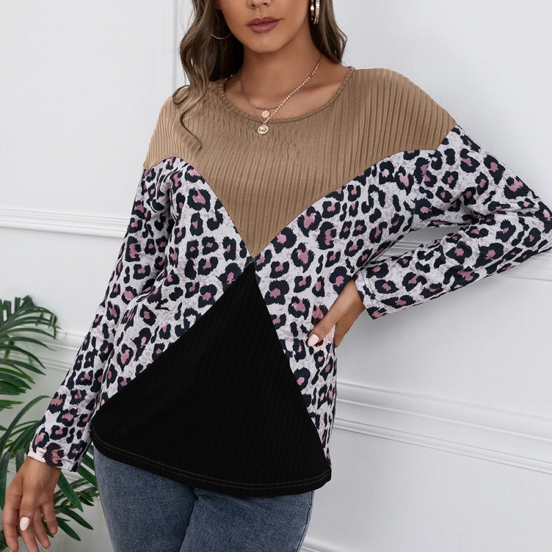 Women's Casual Loose Long-sleeved Sweater Top