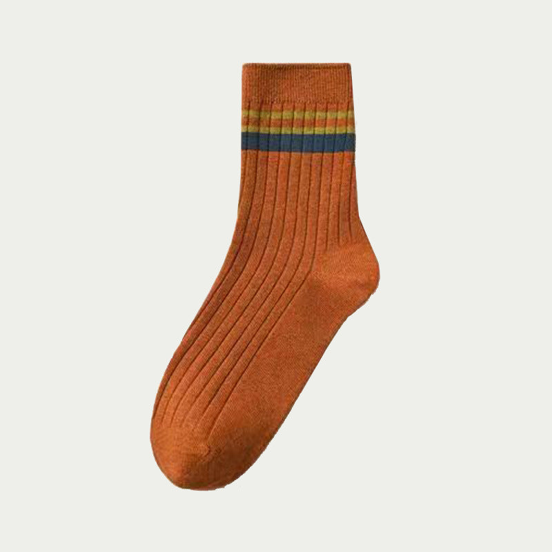 Men's Mid-calf Versatile Academic Style Socks