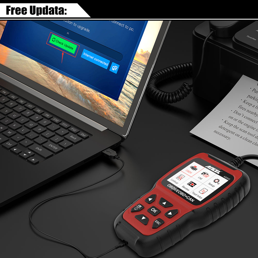 Use  Professional Car Scanner Engine Diagnostic Tool Code Reader Multi-language