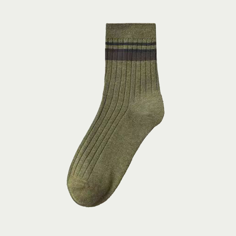 Men's Mid-calf Versatile Academic Style Socks