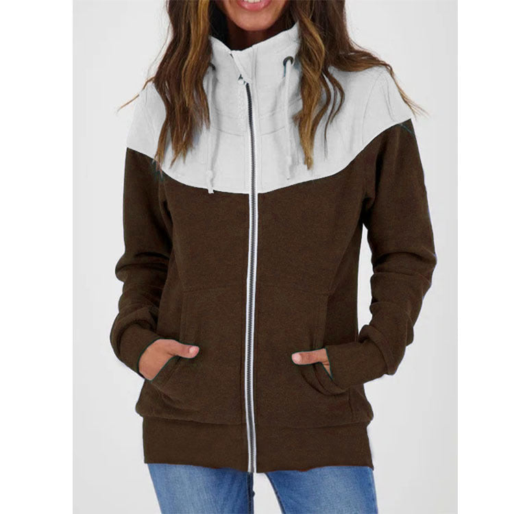 Women's Fashion Fleece Sweater Jacket Top