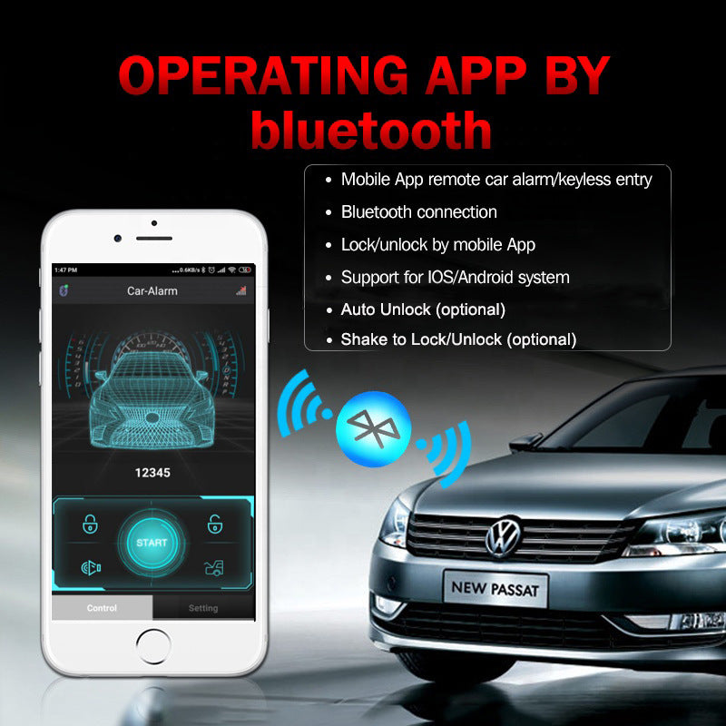 Car One-way Wireless Bluetooth Anti-theft Device