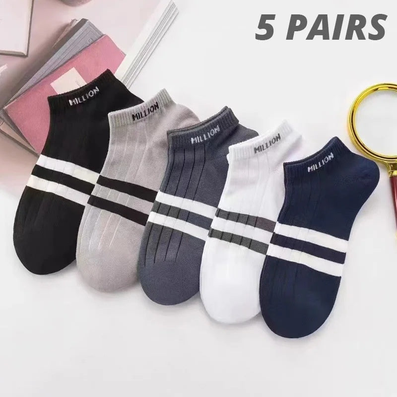 Men's Sports Short Thin Socks