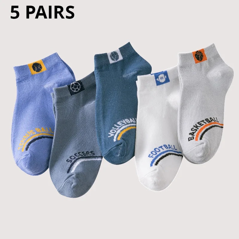 Men's Sports Short Thin Socks