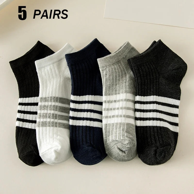 Men's Sports Short Thin Socks