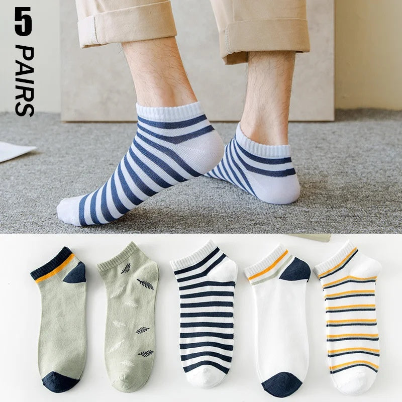 Men's Sports Short Thin Socks