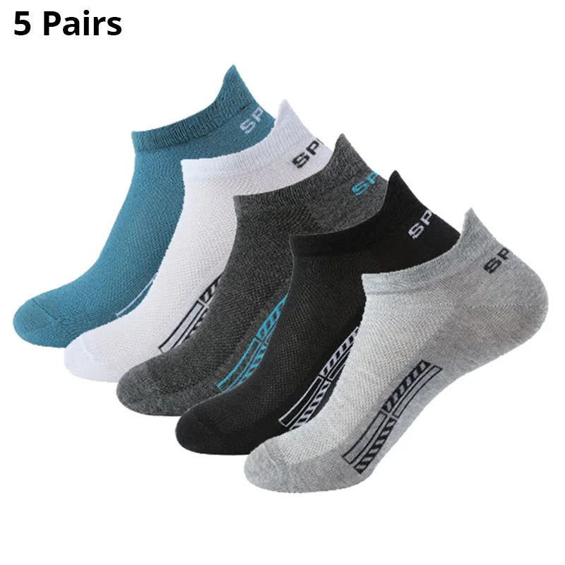 Men's Sports Short Thin Socks